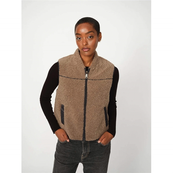 Mos Mosh Rowe Teddy Vest, Falcon